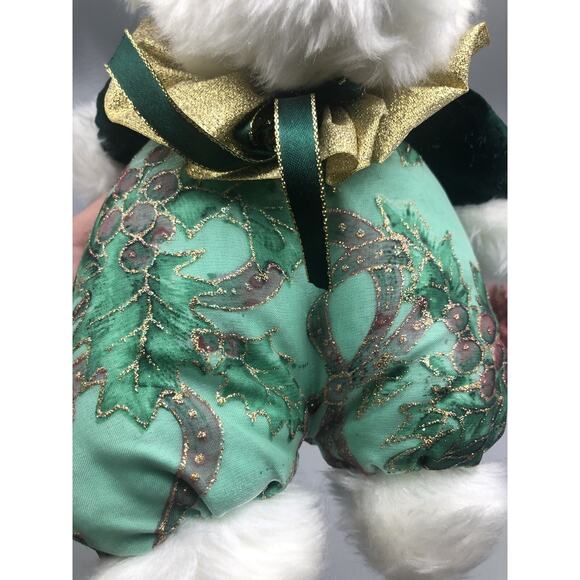 PBC International Rare Multicolor Bear Plushy Ornament Plush Holiday’s Themed 9" - Picture 10 of 16